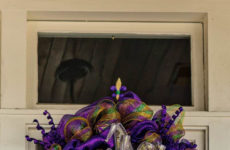 Mardi Gras Wreath