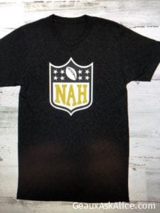 Shirt being sold in NO. Love it !