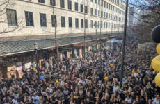 Goodness!!! Check out the crowd at Boycott Bowl ????????????????