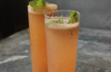 Satisfying Orange and Raspberry Mimosas