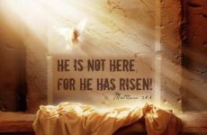 He is not here for he has risen!