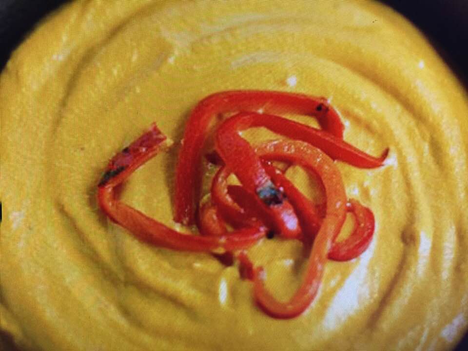 Roasted Red Pepper Hummus