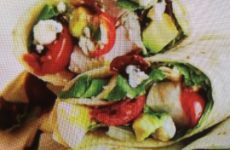 Zesty Cobb Salad Wraps