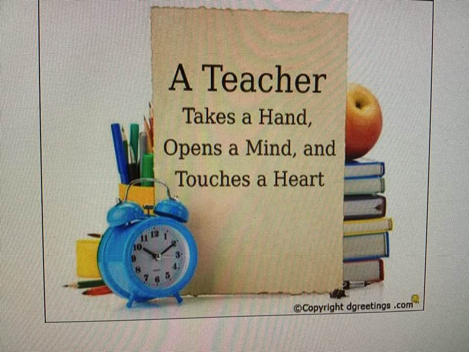 Teacher appreciation week!