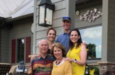 Hubby and me with our Peeps