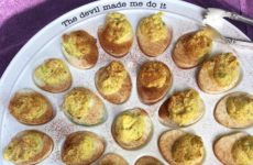 Today’s Gadget to hold all those wonderful Deviled Eggs.