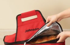 Double Decker Insulated Food Travel Tote!