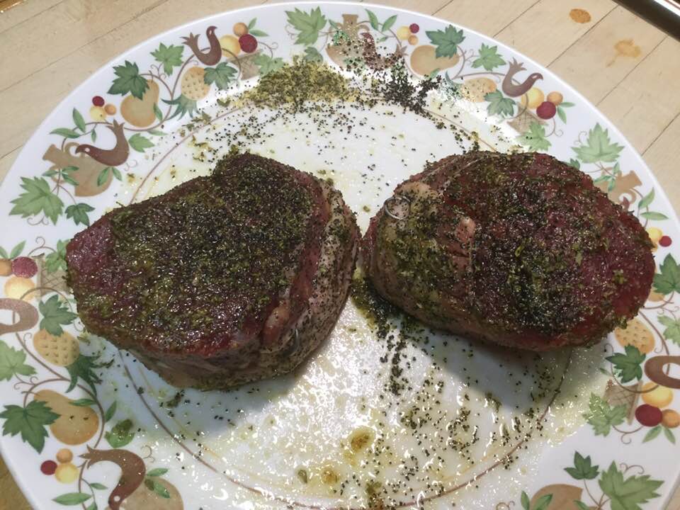 Wonderful Sizzling Steaks in a Skillet