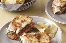 Crispy Grilled Tomato and Brie Sandwich
