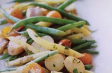 Anchovy Flavored Veggie and Potato Salad