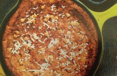 Hummingbird Deep Dish Cookie in a Skillet