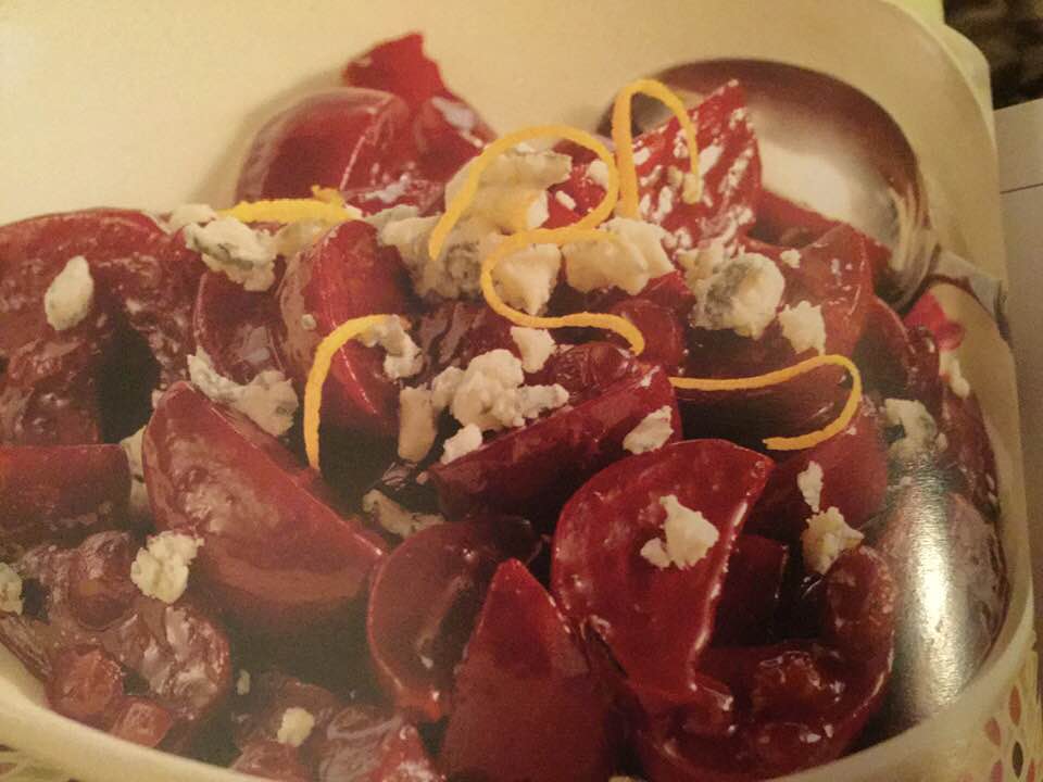 Braised Beets with Cranberries