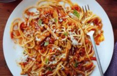 Turkey Bolognese