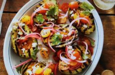 Grilled Creamy Avocado Salad