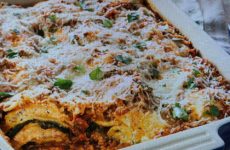 Paula Deen’s Meaty Spinach Ravioli Bake