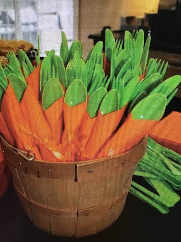 Cute idea to spruce up your Easter Table