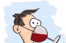 Drinking my Vino safely!