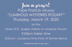 FYI if u would like to join in the prayer