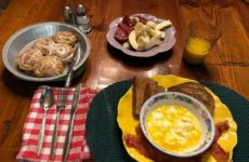 Hubby’s breakfast this morning. Starting to feel like Ground Hog’s Day movie