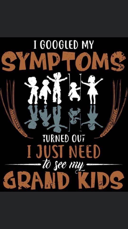 I googled my symptoms.....