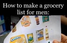 Oh yes and u could do this list when u send him to find something in the pantry or as a matter of fact anywhere in the house