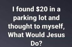 I found $20....