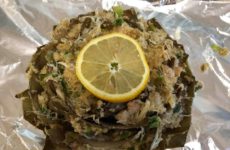 One seafood stuffed artichoke down and 11 to Geaux!