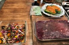 Last night's dinner!