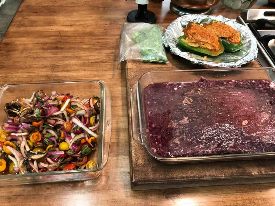 Last night's dinner!