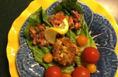 Alice’s Wonderful Fresh Corn, Crawfish and Crabmeat Cakes