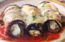Baked Eggplant Rollatini