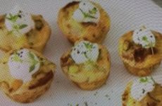 Bite Size Bacon Quiches