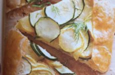 Lemony Squash Galette