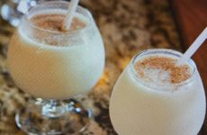 Crazy Frozen Bourbon Milk Punch