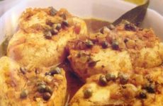 Swordfish with Marsala Wine and Capers