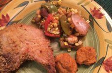 Tangy Breaded Bone-In Baked Pork Chops