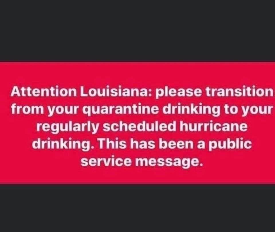 Attention Louisiana