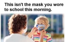 The great mask exchange....