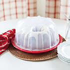 Today’s GADGET is the NORDIC WARE 11” BUNDT CAKE KEEPER. Keep your precious BUNDT CAKE fresh and protected from the elements. Molded clear acrylic tray and cover have twist and lock tabs, for a secure fit, and integrated handles for easy carrying. Hand wash. Sells for about $40.