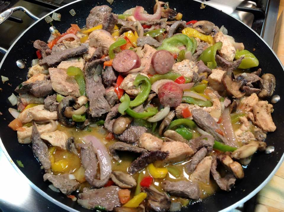 Alice’s Medley of Beef, Chicken and Sausage Fajita Mix