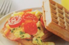 BREAKFAST OR LUNCH WAFFLE SANDWICHES