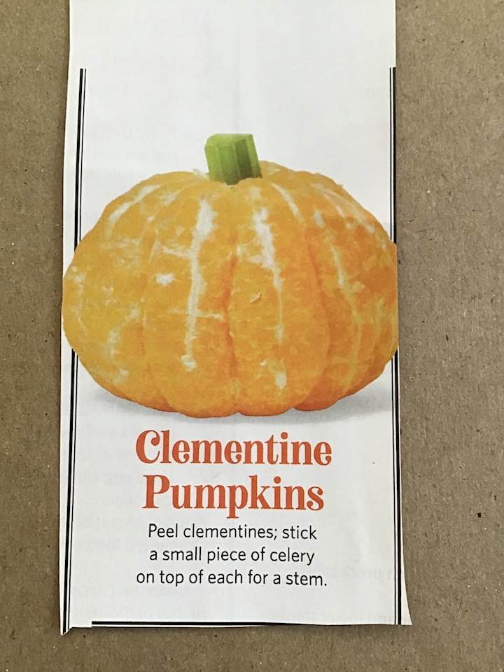 Clementine Pumpkins
