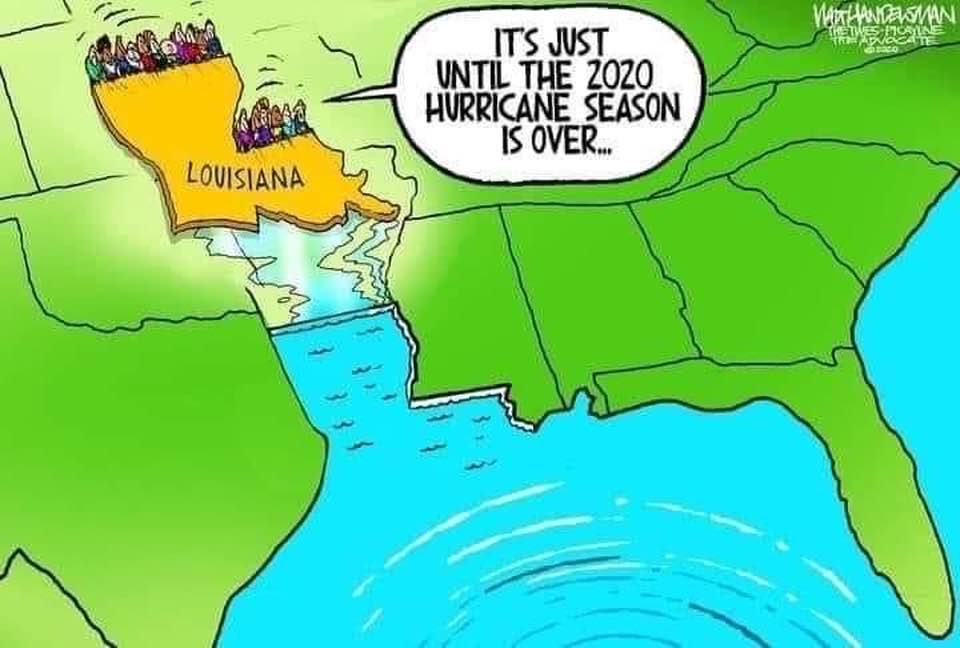 Just until 2020 Hurrican season is over..