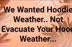 Wanted Hoodie weather...