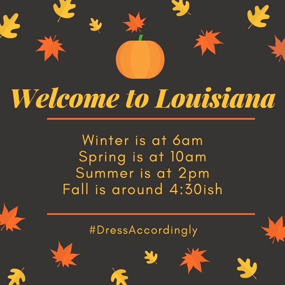 Welcome to Louisiana
