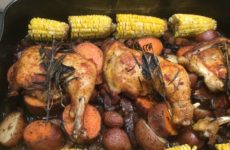 Chicken Legs/Thighs Nestled in Vegetable Heaven