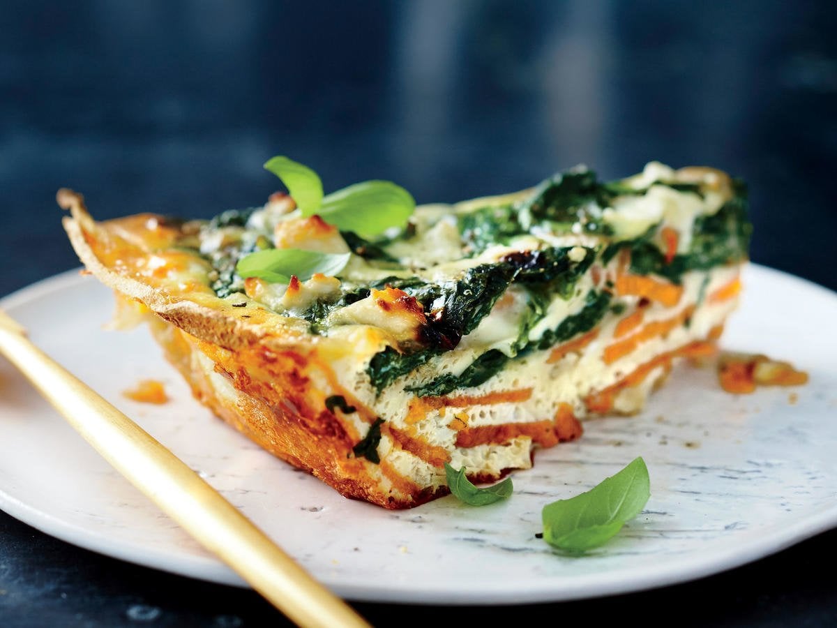 Marvelous Spinach and Feta Quiche with a Yammy Crust