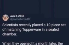 Oh yes this experiment goes on daily in my kitchen