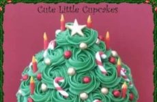 Christmas tree cake..