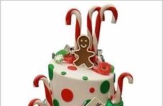 Gingerbread man cake